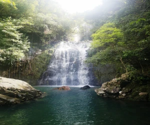 Cascadas en Olá, las Mesitas